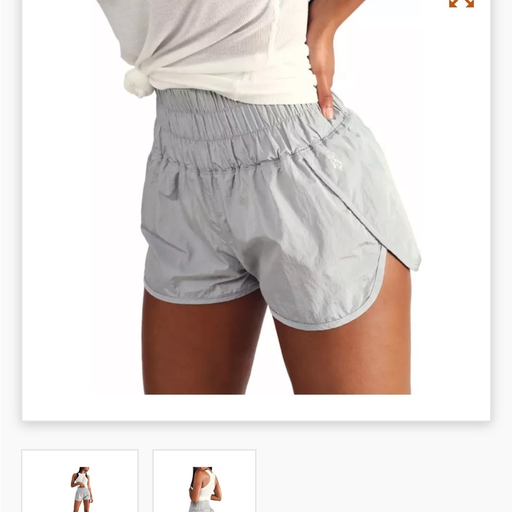 Free people movement shorts.